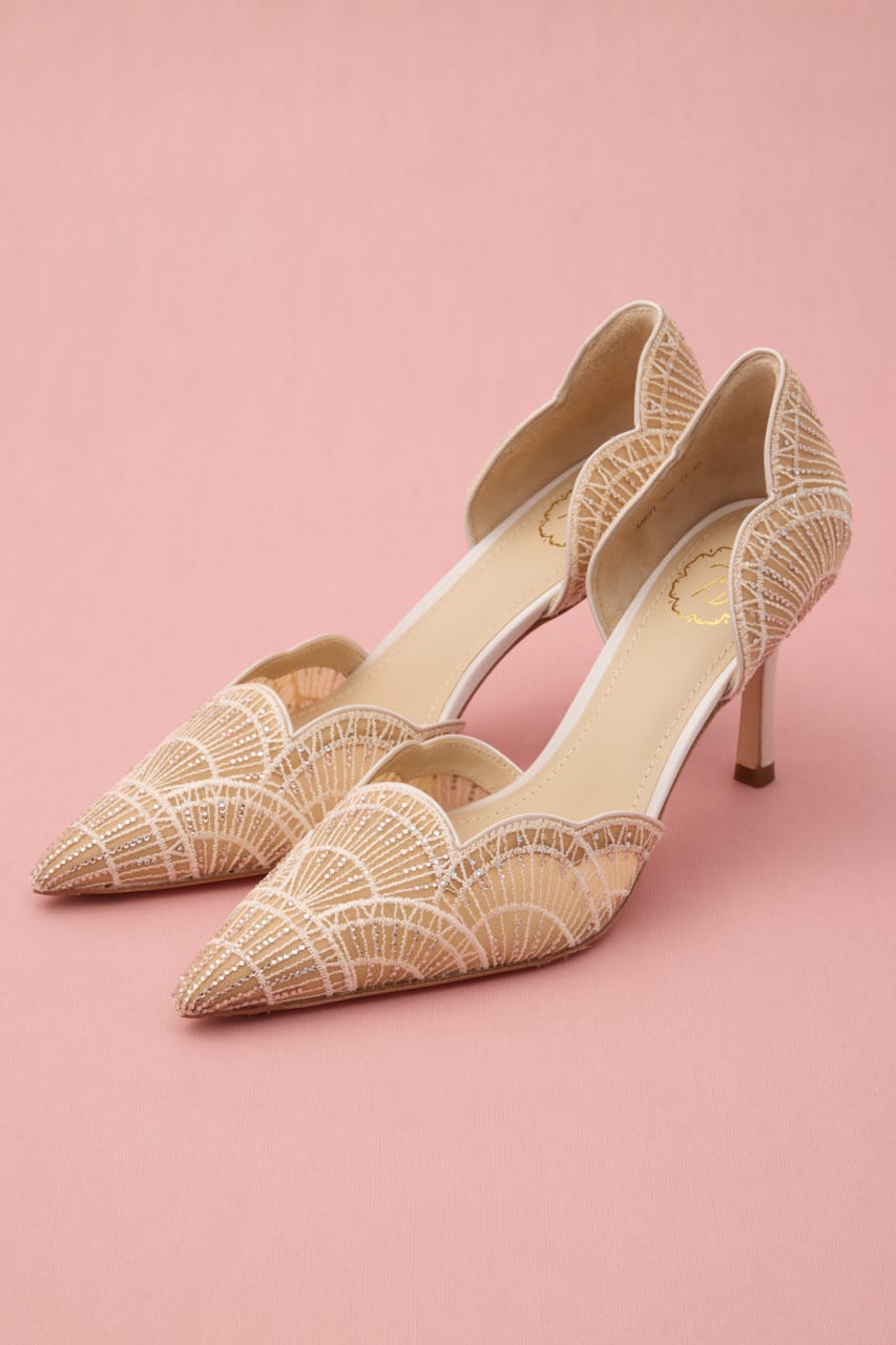 ウェディングセパレートオリエントパンプス APR 24.5cm