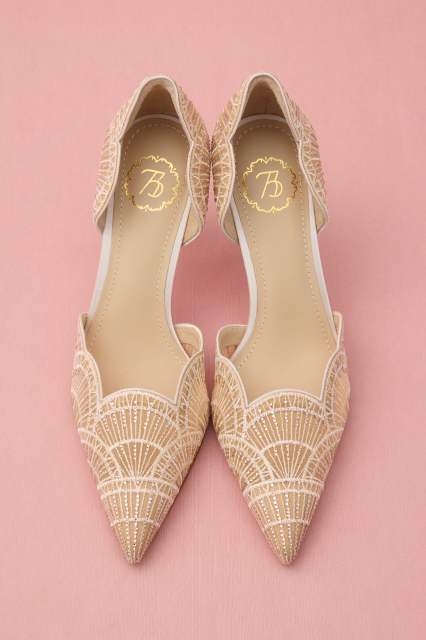 ウェディングセパレートオリエントパンプス APR 24.5cm