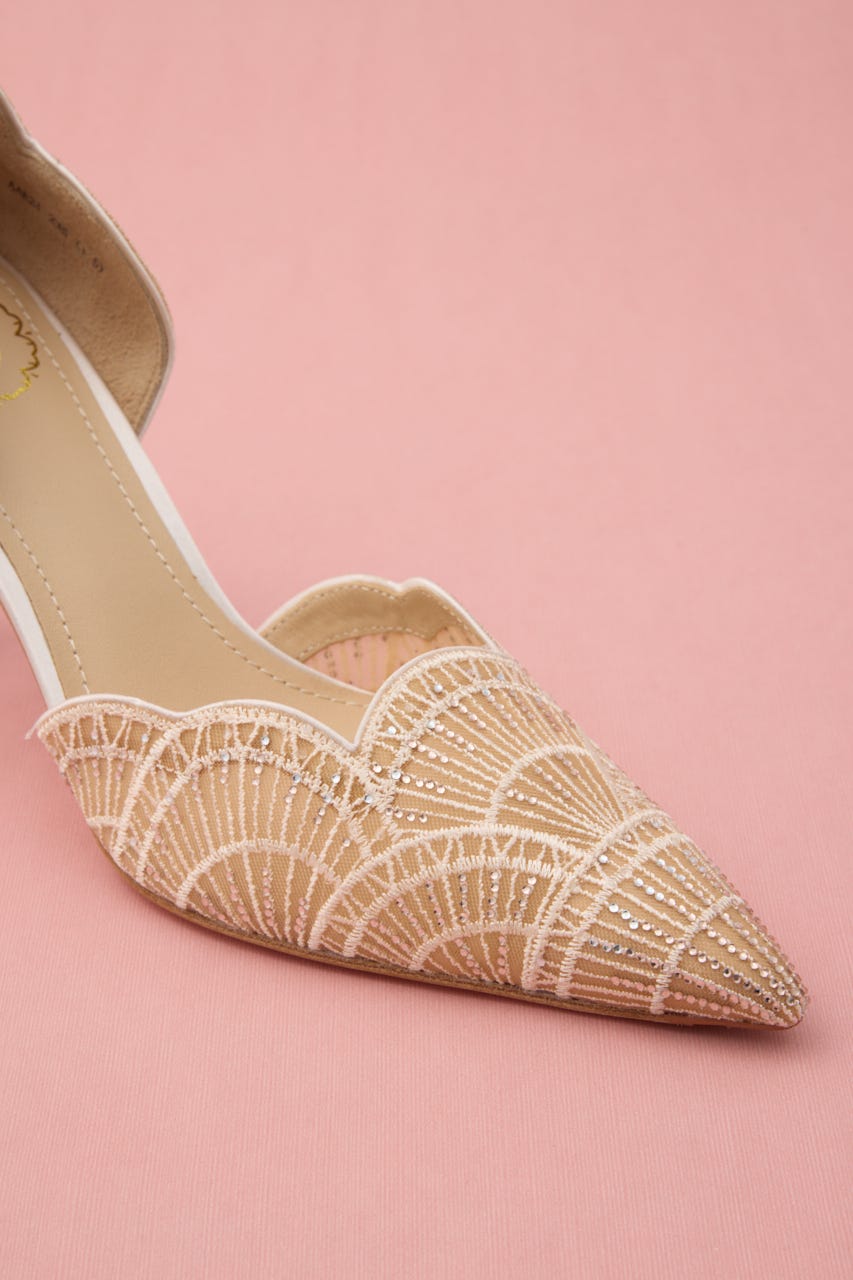 ウェディングセパレートオリエントパンプス APR 24.5cm