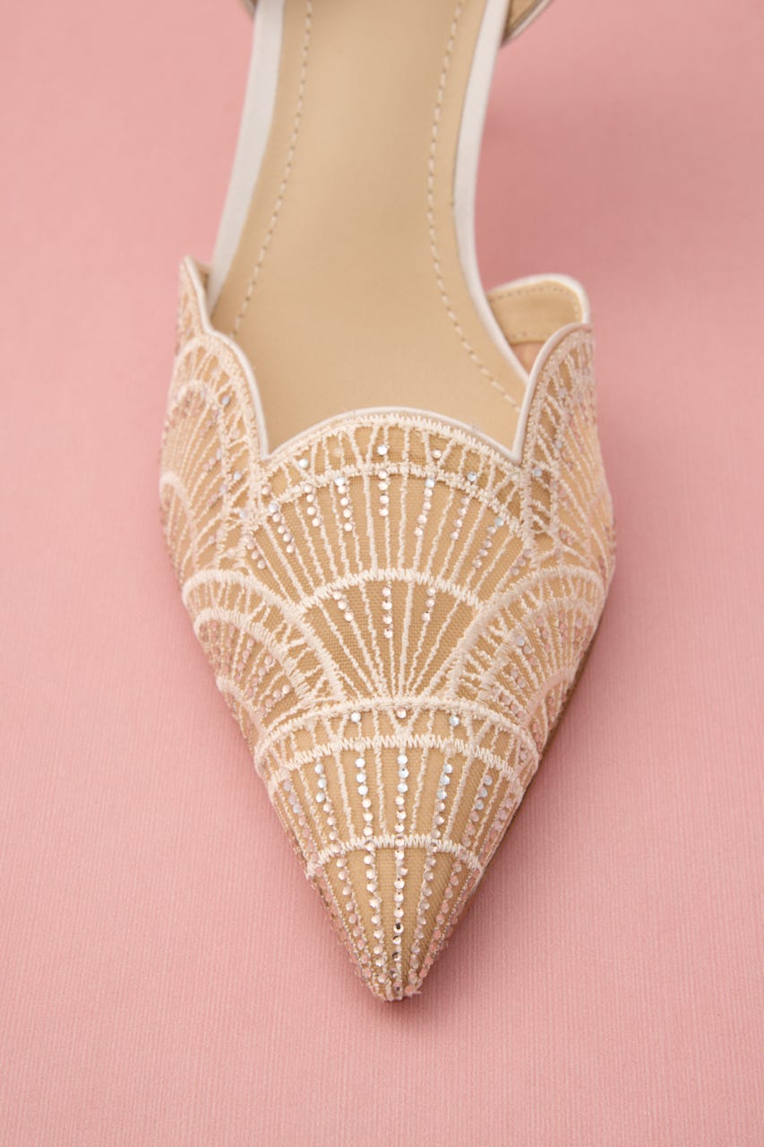 ウェディングセパレートオリエントパンプス APR 24.5cm