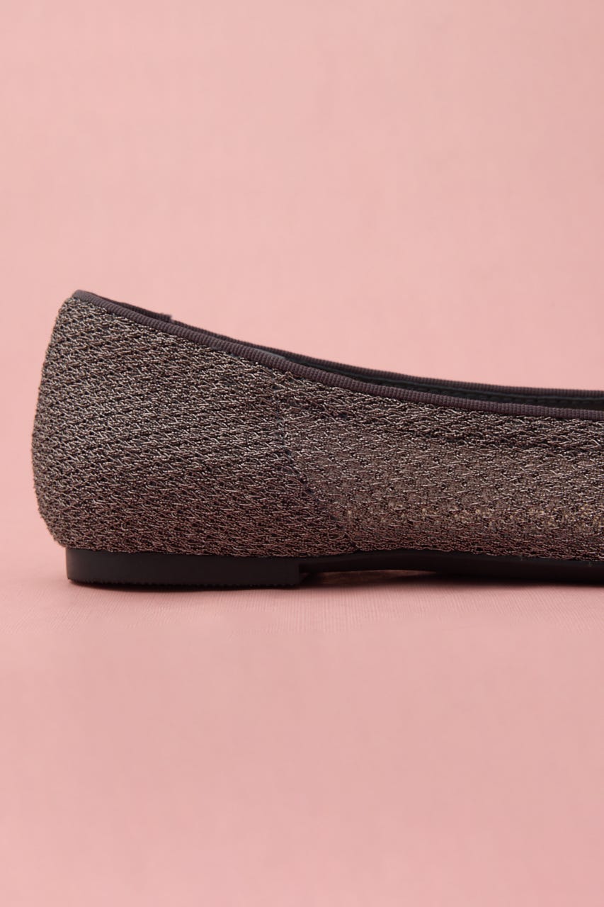 MIXメッシュシアーバックルフラット BLK 24.5cm