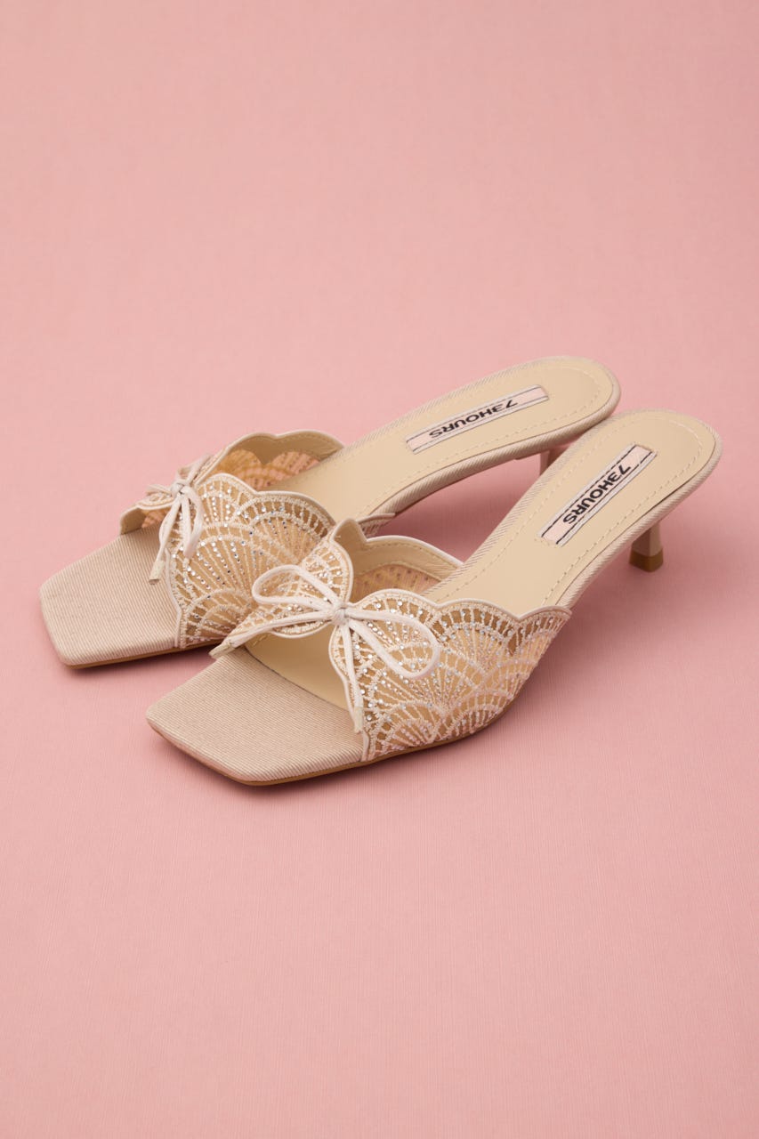 ウェディスカラップオリエントミュール APR 22.5cm