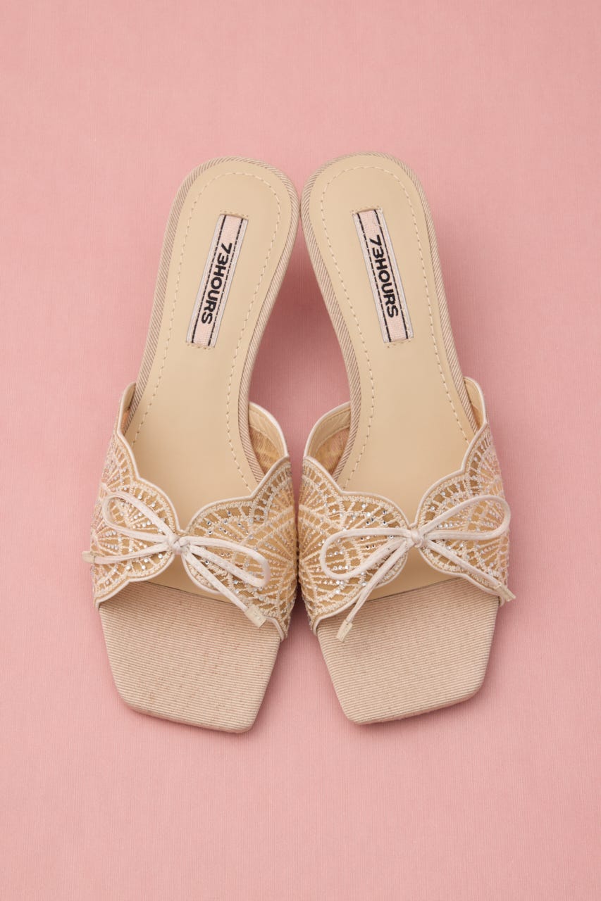 ウェディスカラップオリエントミュール APR 22.5cm