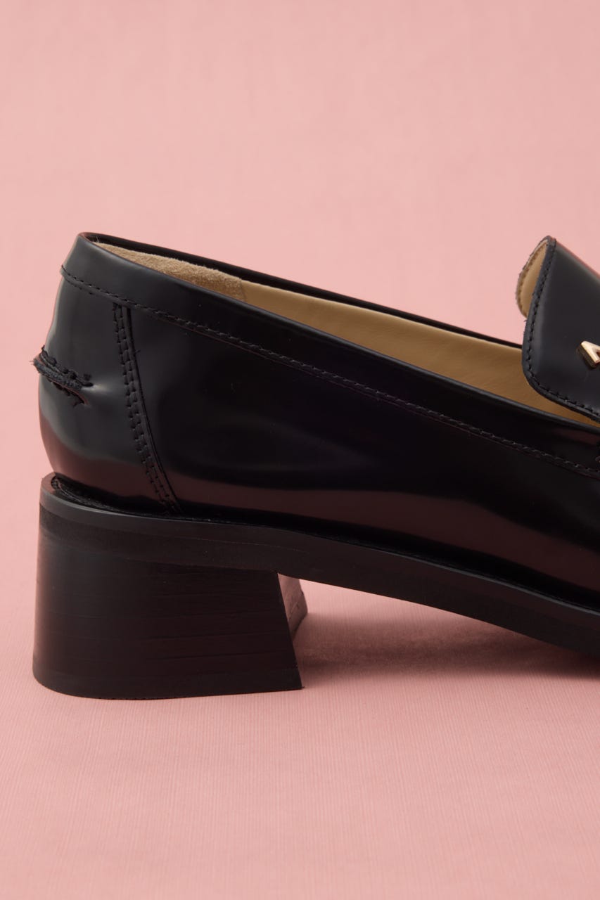 クラスライトギャザーローファー BLK 24.5cm