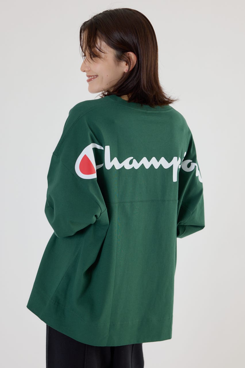 RODEO CROWNS WIDE BOWL | Champion Vネック7分袖トップス
