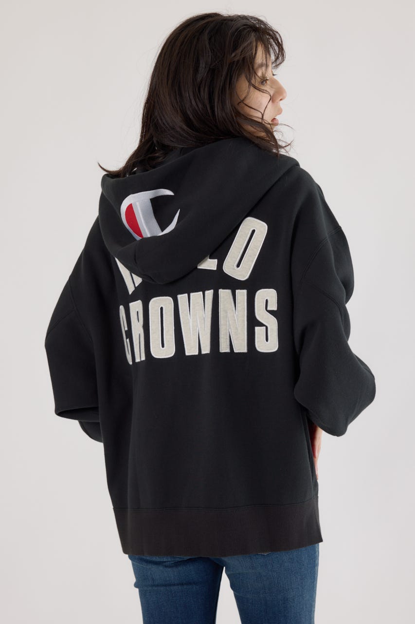 Championジップパーカー BLK FREE