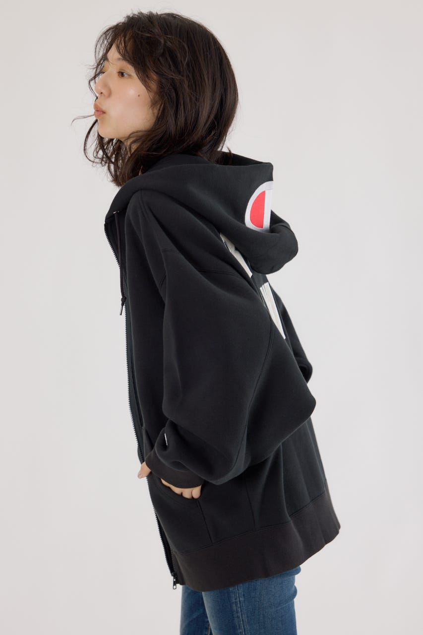 Championジップパーカー BLK FREE