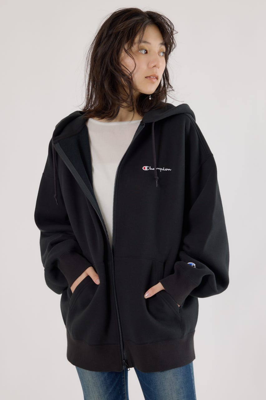 Championジップパーカー BLK FREE