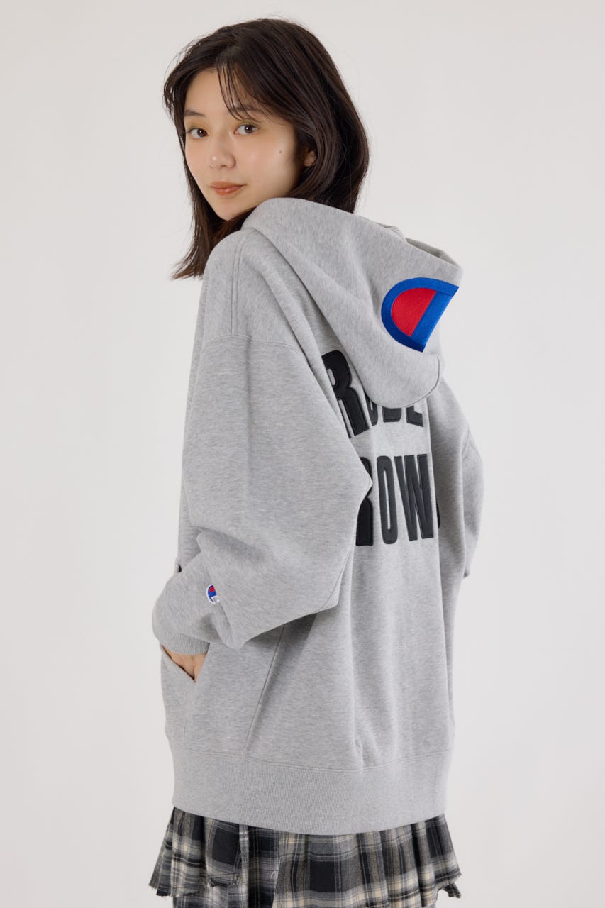 Championジップパーカー T.GRY FREE