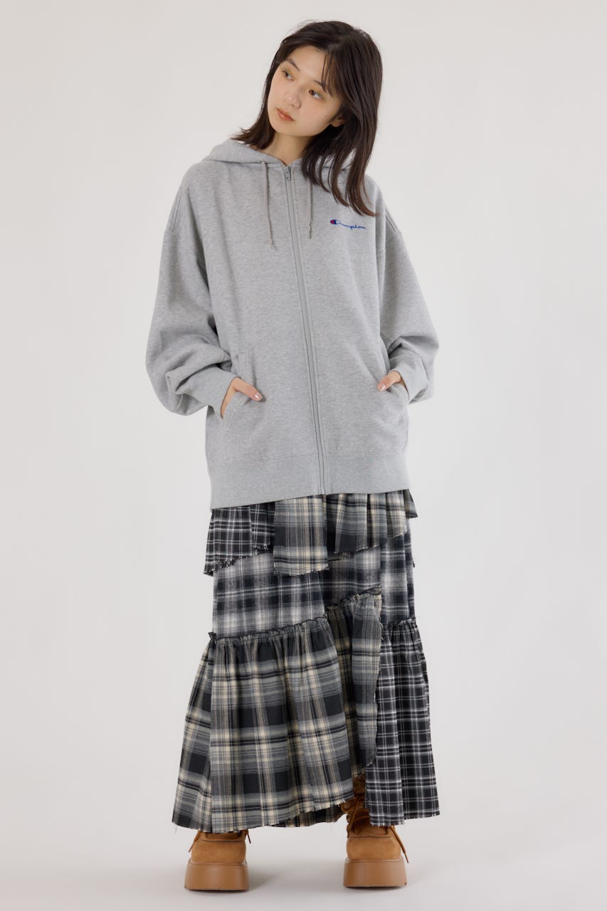 Championジップパーカー T.GRY FREE