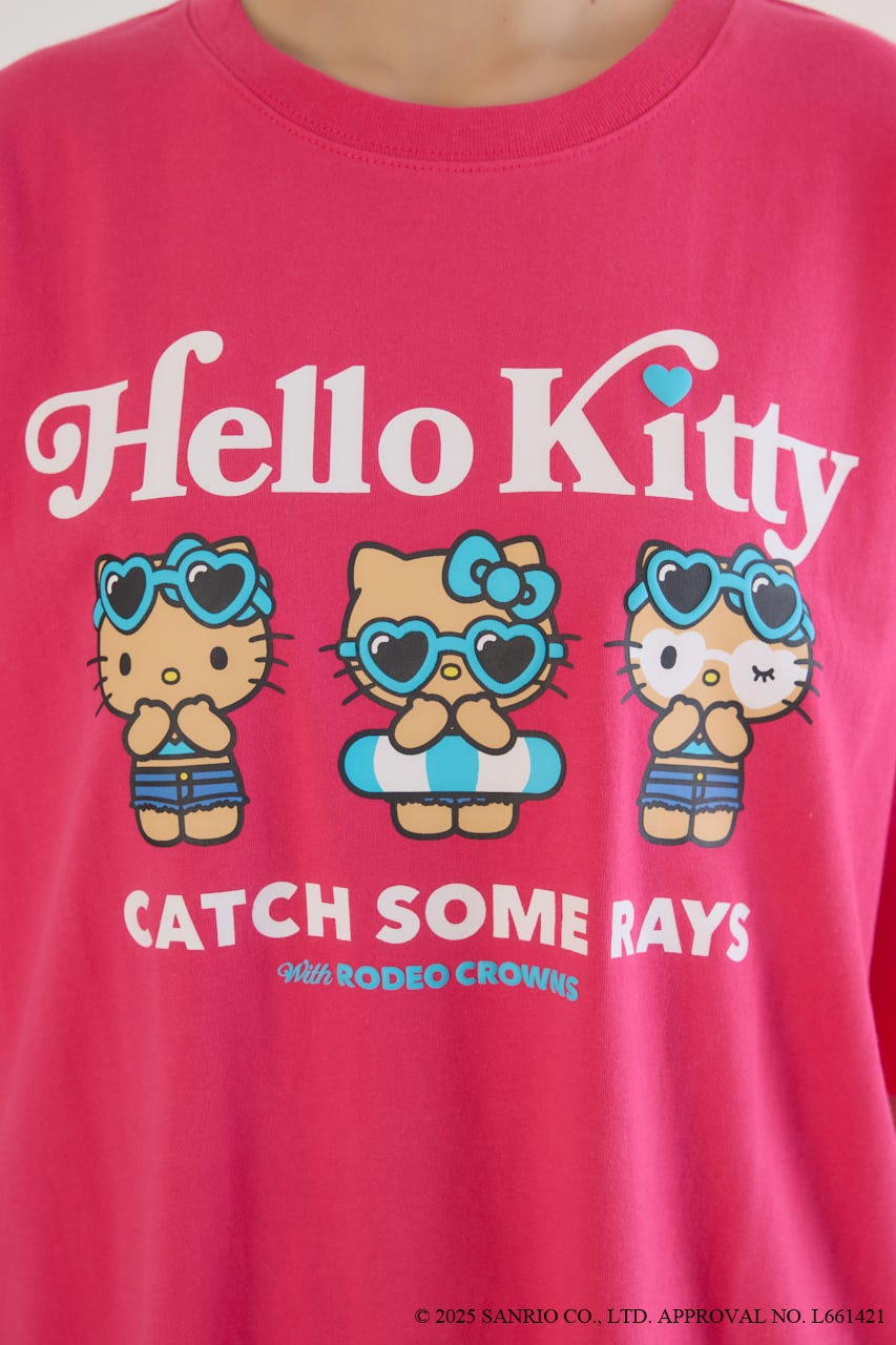 【新品】Hello Kitty Tシャツ RODEO CROWNS RODEO CROWNS WIDE BOWL｜(HK)VINTAGE KITTY Tシャツ | Rakuten