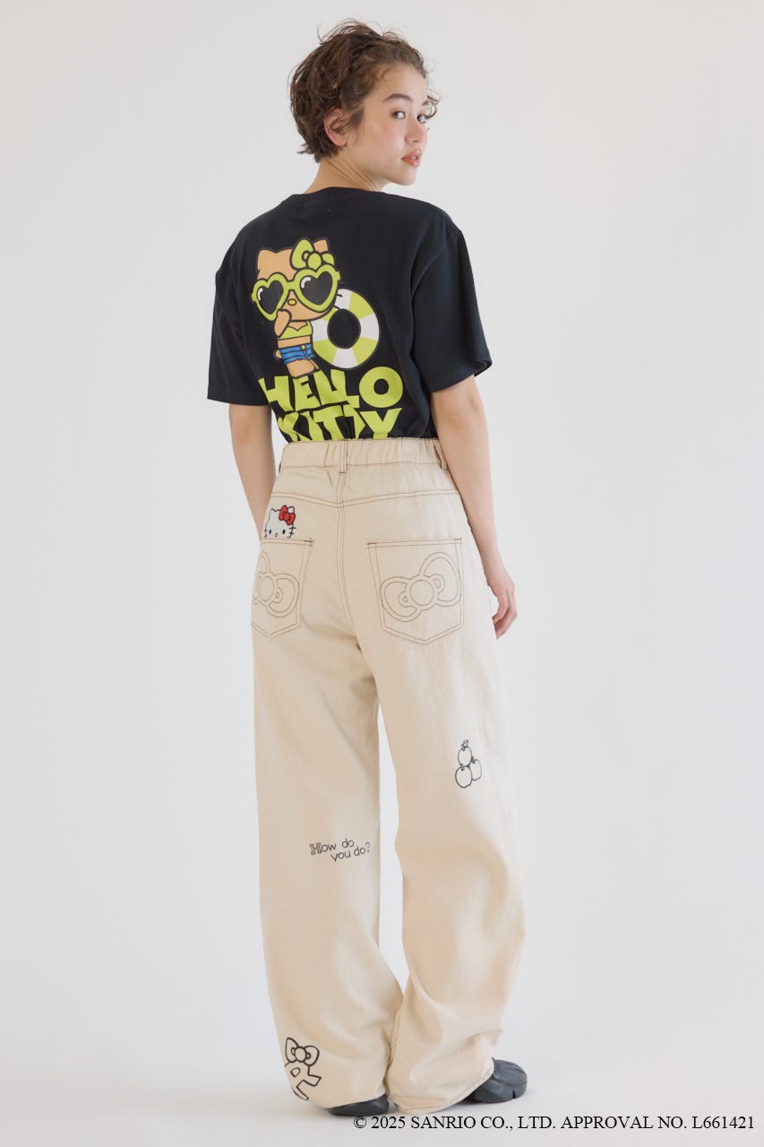 rodeo clowns サンリオキャラクターズ キティデニムパンツ rodeo clowns サンリオキャラクターズ キティデニムパンツ