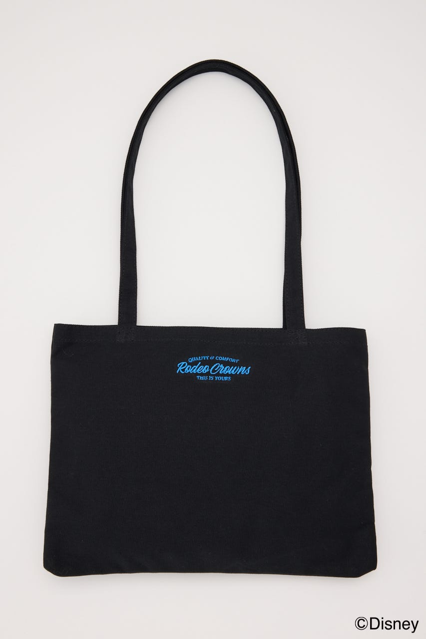ロデオクラウンズ　ミッキーマウス ファーコート トートバッグセット RODEO CROWNS WIDE BOWL (MICKEY) FAUX FUR TOTE SAX