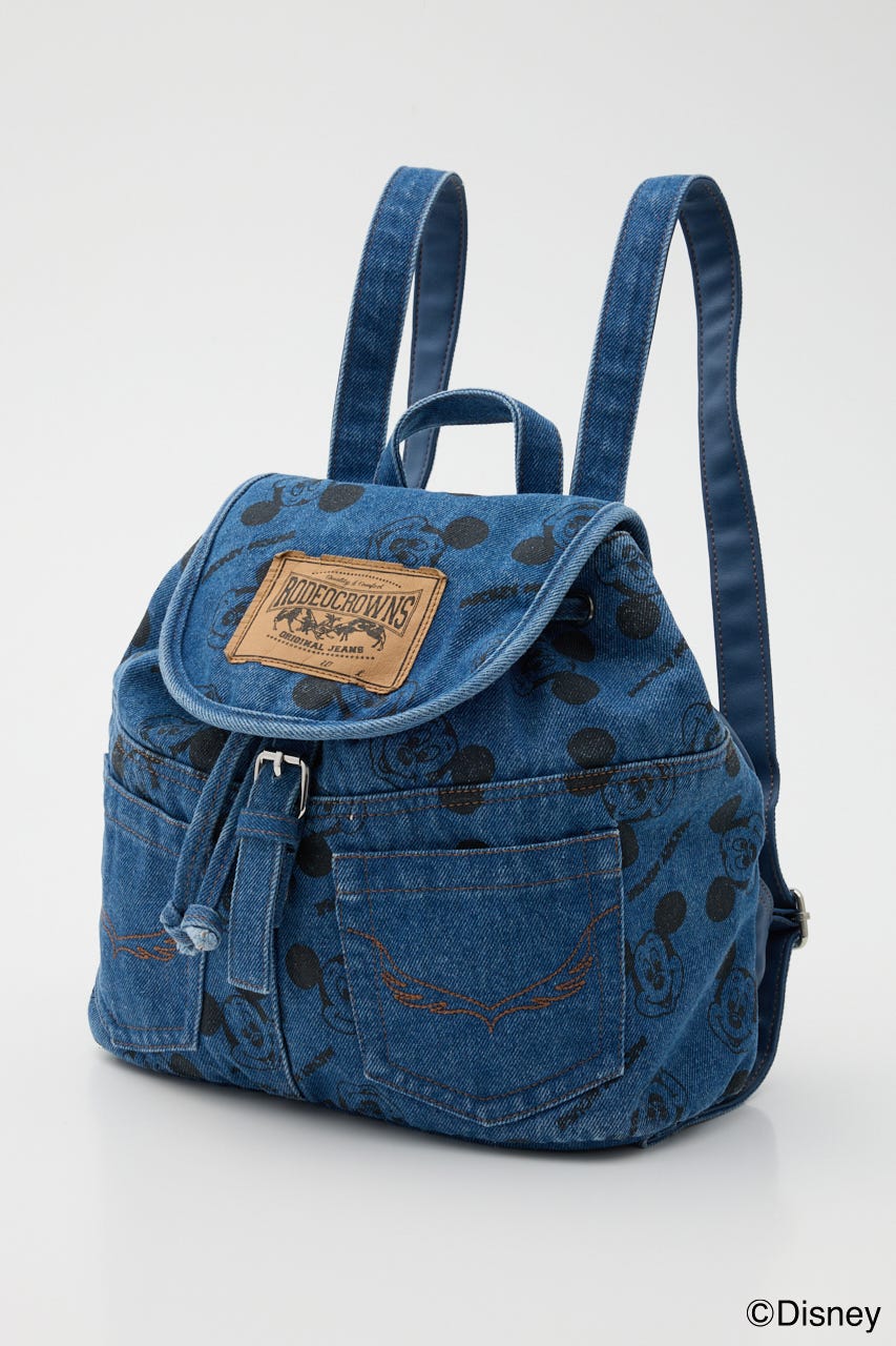 RODEO CROWNS WIDE BOWLの（ミッキー＆ミニー）DENIMリュック