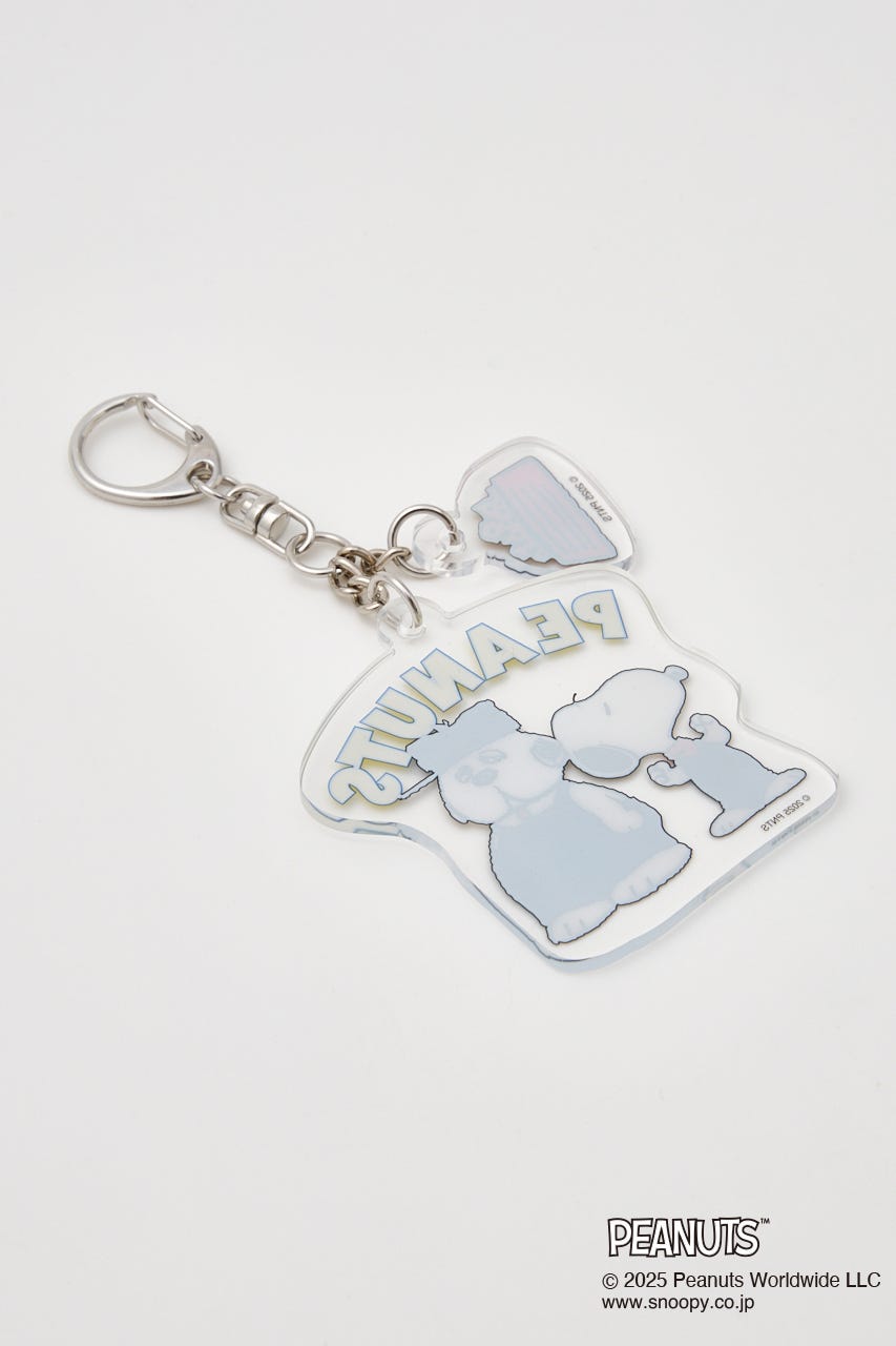 (PEANUTS)アクリルキーホルダー 柄BLU FREE
