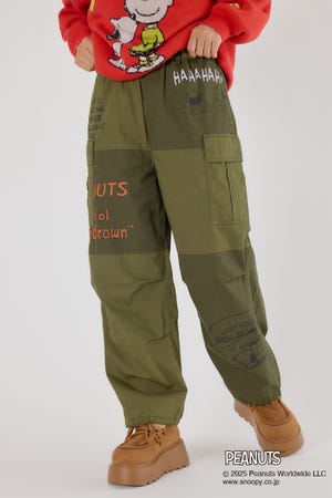 (PEANUTS) カスタムカーゴパンツ