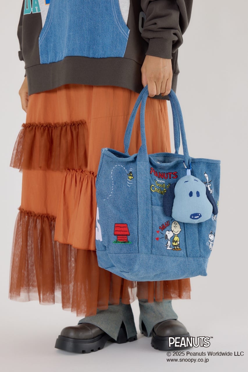 (PEANUTS)トートバッグ BLU FREE