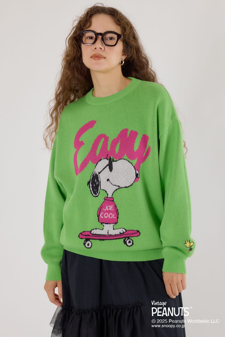 トップス　オリーブグリーン SLY | EMBROIDERY ZIP UP トップス (ニット ) |SHEL'TTER WEBSTORE