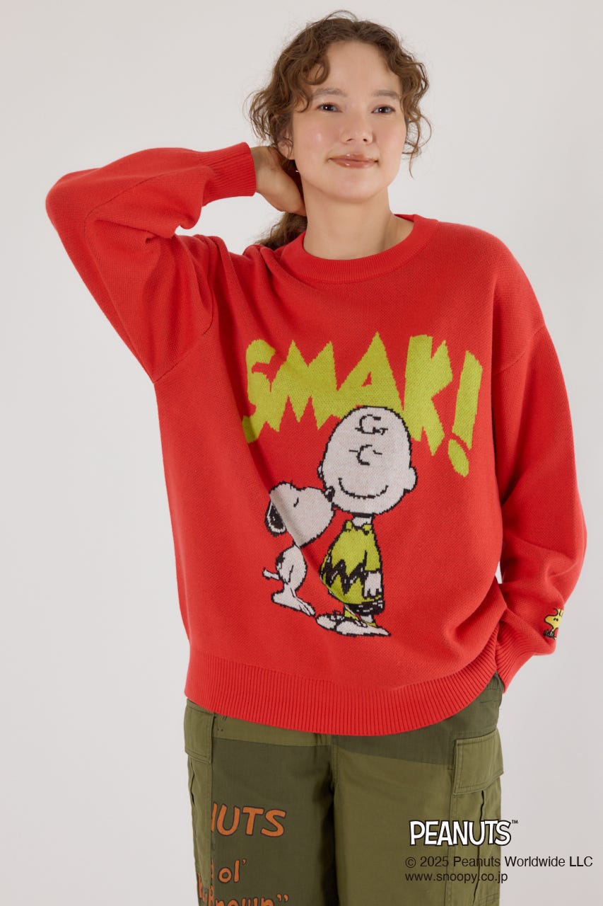 70s USA 激レア　ラグランB.U.W ワッフルT リップストップリメイク RODEO CROWNS WIDE BOWL | (PEANUTS) モチーフニットトップス