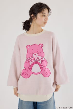 (Care Bears) カラーニットトップス