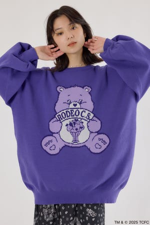 (Care Bears) カラーニットトップス