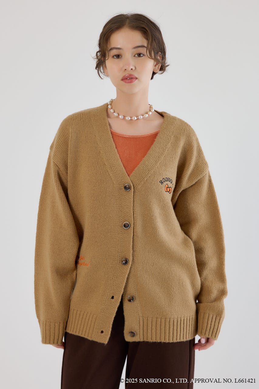 (サンリオキャラクターズ)KITTY カーディガン BEG FREE