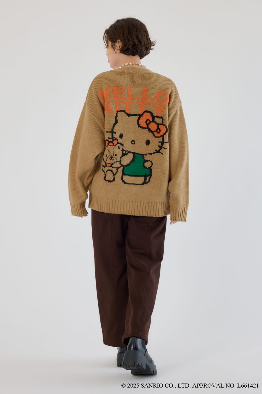(サンリオキャラクターズ)KITTY カーディガン BEG FREE