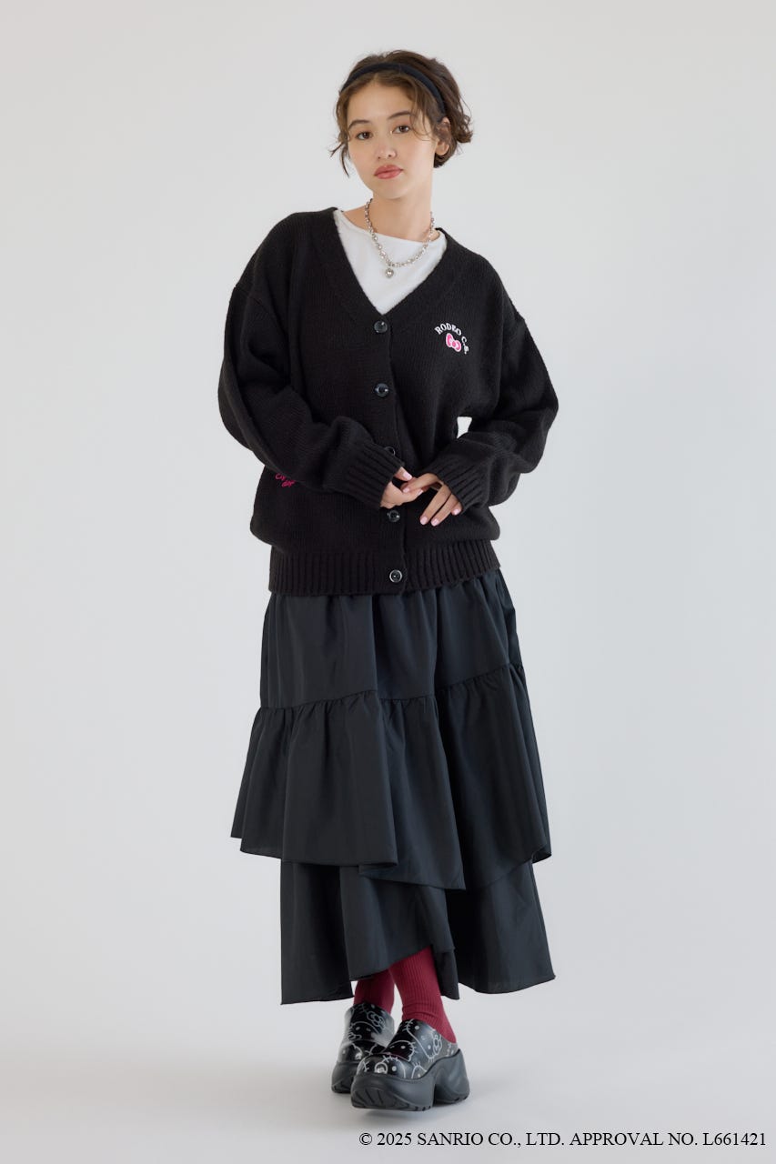 (サンリオキャラクターズ)KITTY カーディガン BLK FREE