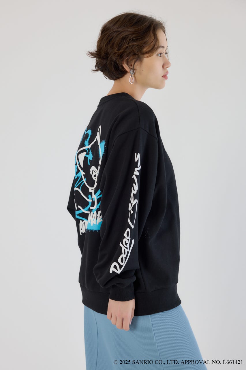 (サンリオキャラクターズ) アドローザ スウェット BLK FREE