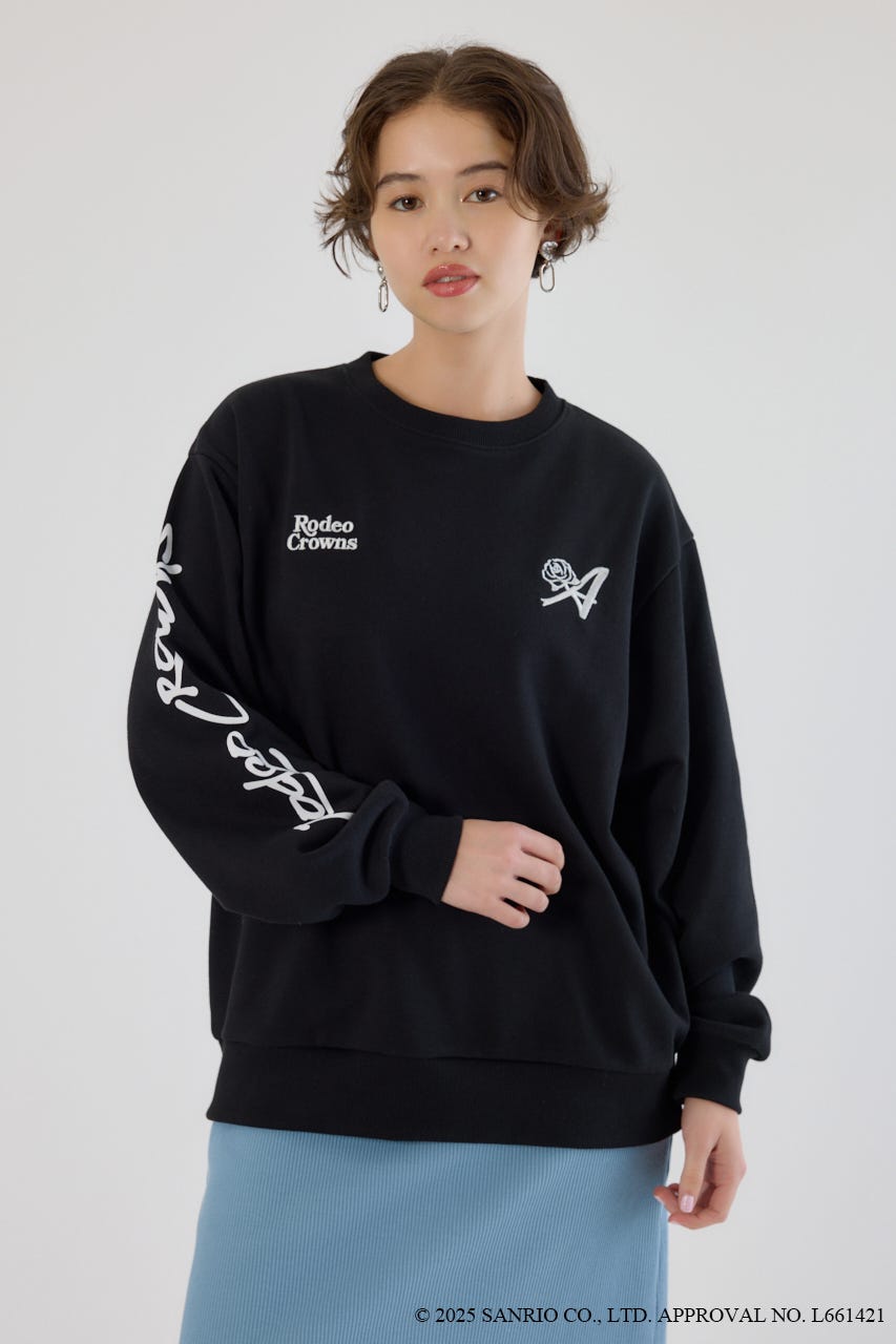 (サンリオキャラクターズ) アドローザ スウェット BLK FREE