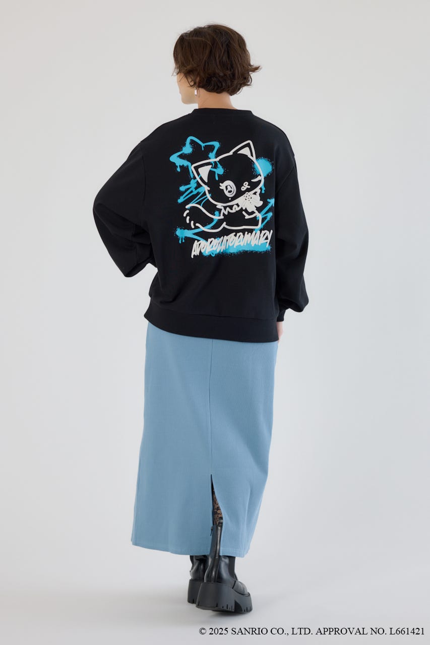(サンリオキャラクターズ) アドローザ スウェット BLK FREE