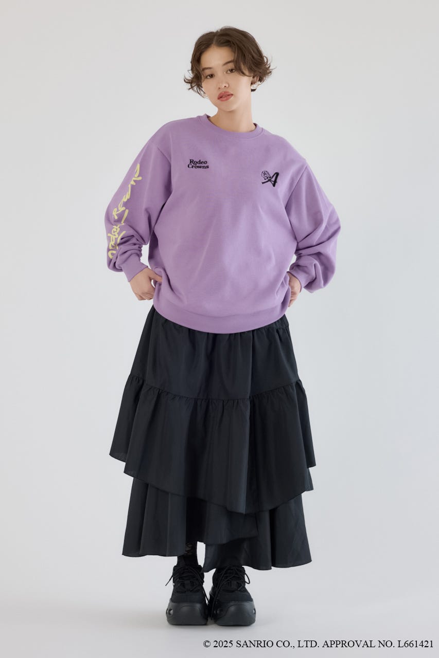 (サンリオキャラクターズ) アドローザ スウェット L/PUR FREE
