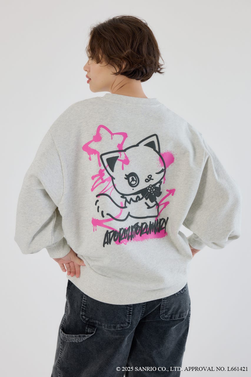 (サンリオキャラクターズ) アドローザ スウェット L/T.GRY FREE