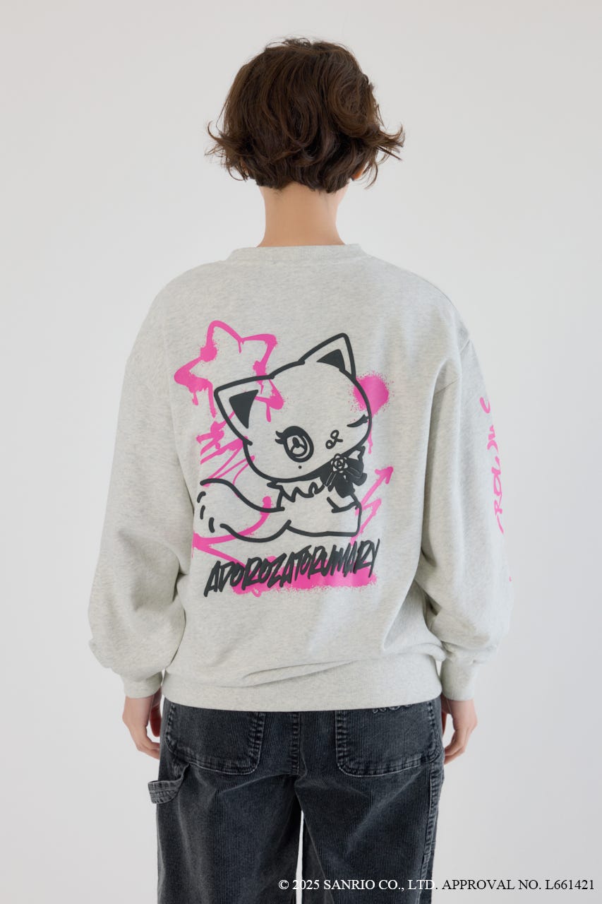 (サンリオキャラクターズ) アドローザ スウェット L/T.GRY FREE