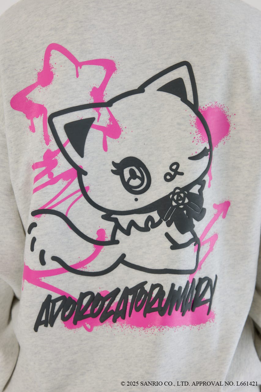 (サンリオキャラクターズ) アドローザ スウェット L/T.GRY FREE