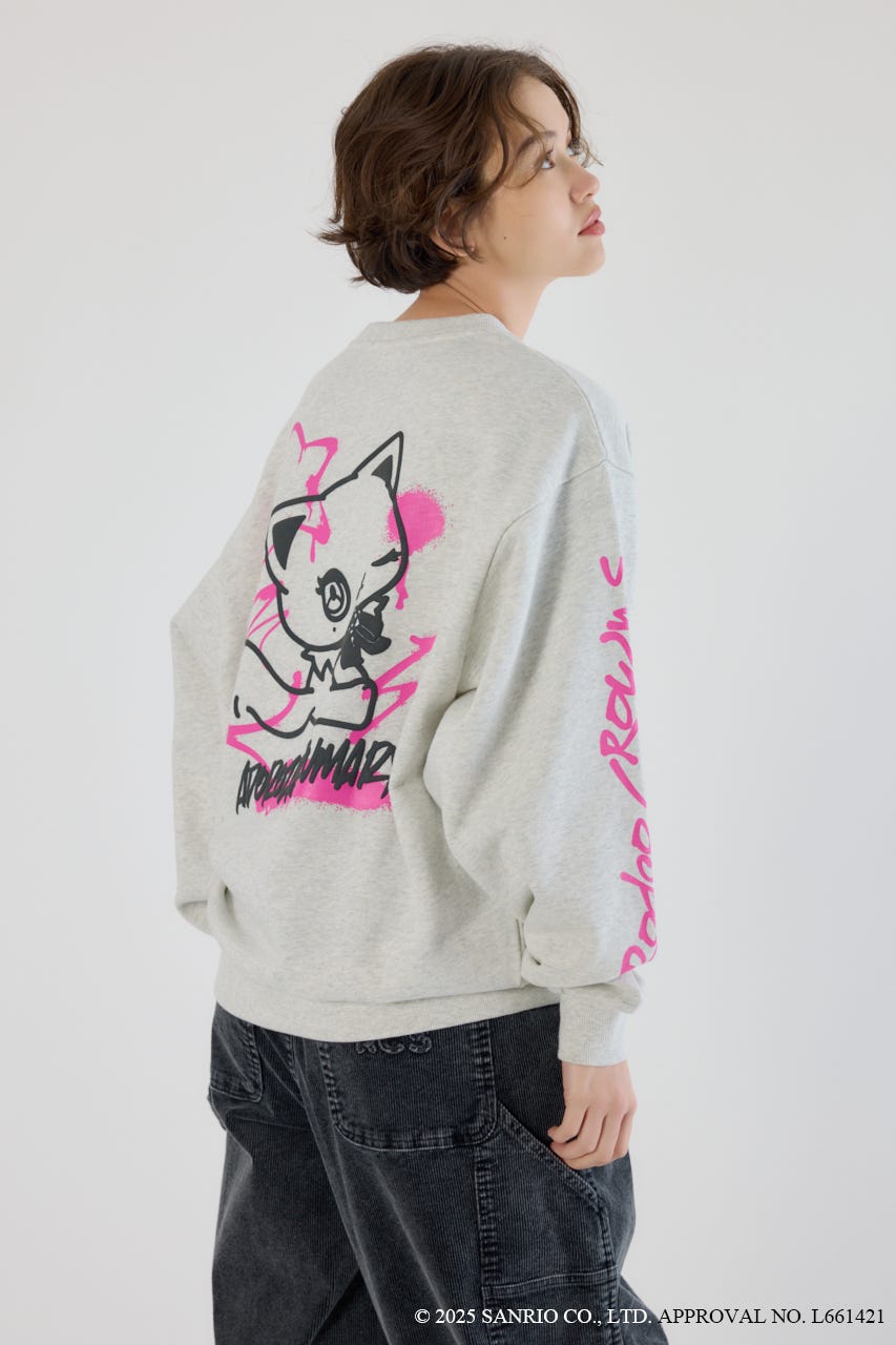 (サンリオキャラクターズ) アドローザ スウェット L/T.GRY FREE