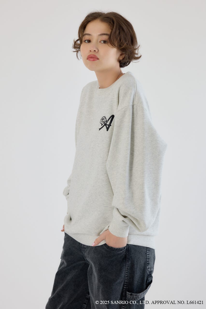 (サンリオキャラクターズ) アドローザ スウェット L/T.GRY FREE