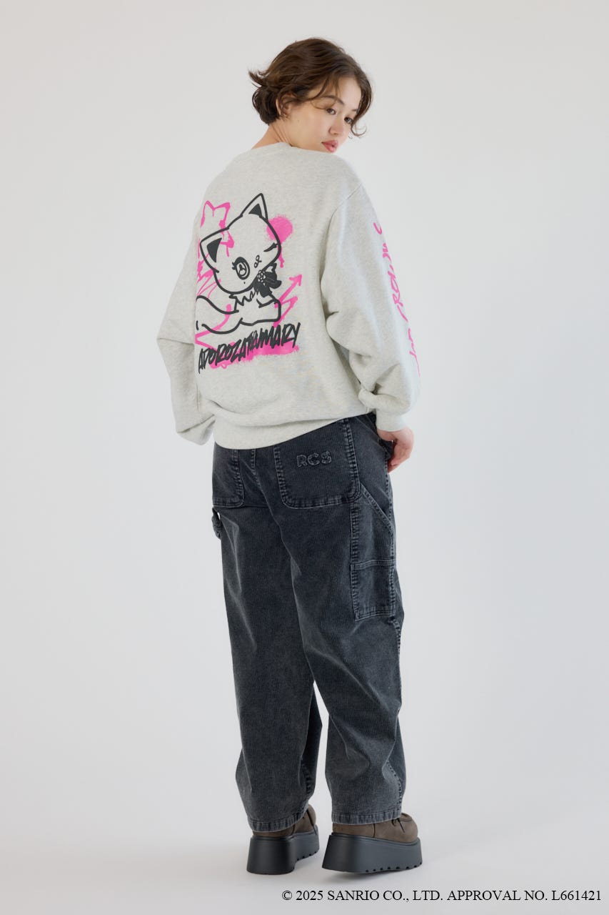 (サンリオキャラクターズ) アドローザ スウェット L/T.GRY FREE