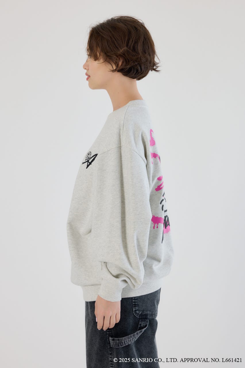 (サンリオキャラクターズ) アドローザ スウェット L/T.GRY FREE