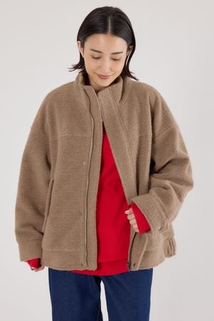 スライバービックブルゾン