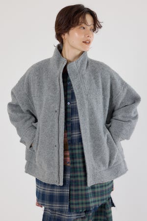 スライバービックブルゾン