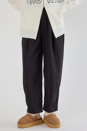 ウールライクジャージコクーンパンツ