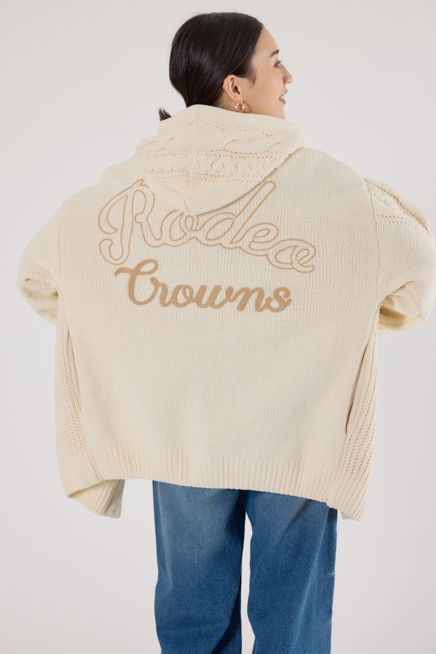 モールニットトッパーカーディガン IVOY FREE