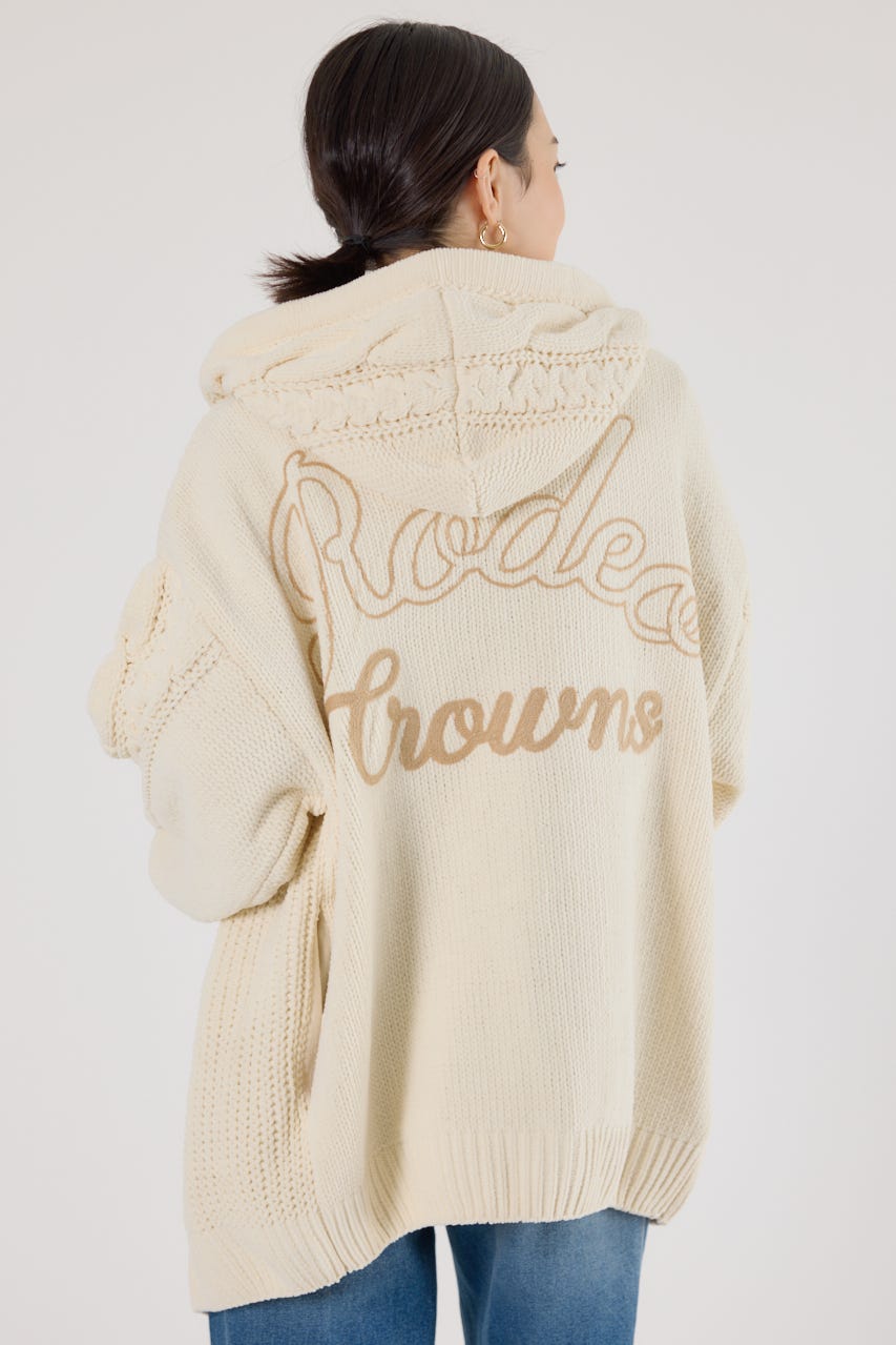 モールニットトッパーカーディガン IVOY FREE