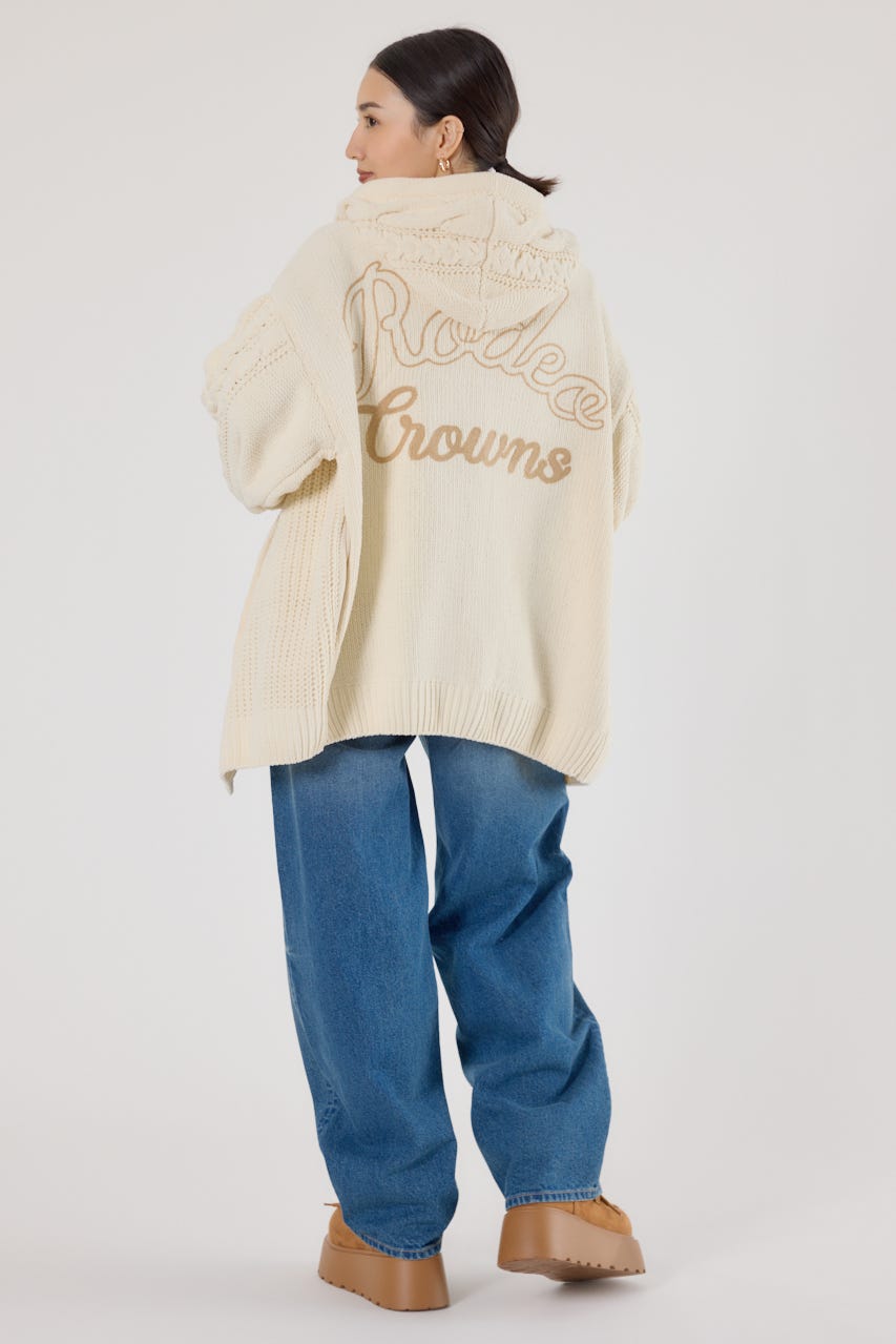 モールニットトッパーカーディガン IVOY FREE