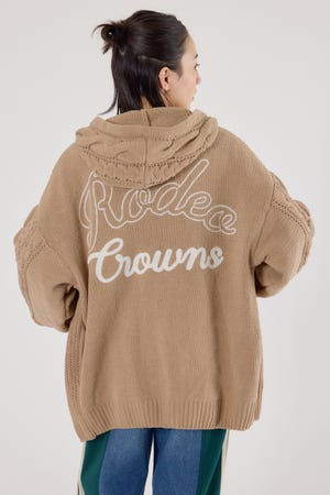 モールニットトッパーカーディガン