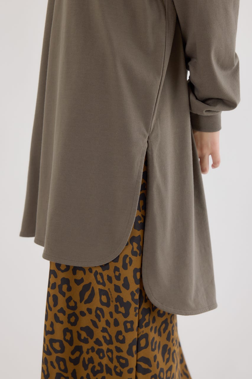 ラウンドヘムロングスリーブTシャツ KHA FREE