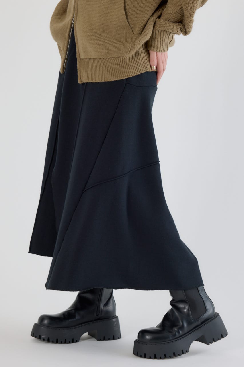 ランダム切替スウェットスカート BLK FREE