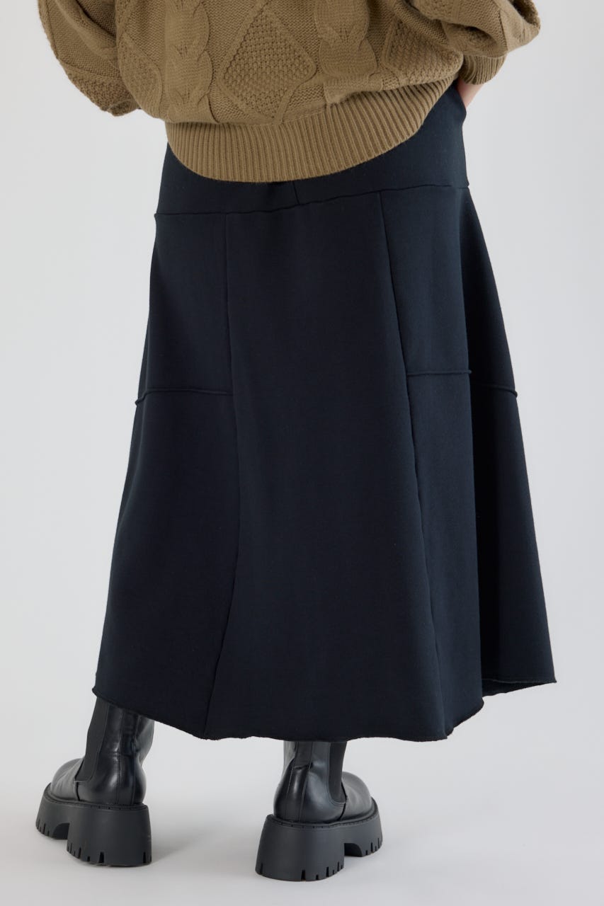 ランダム切替スウェットスカート BLK FREE