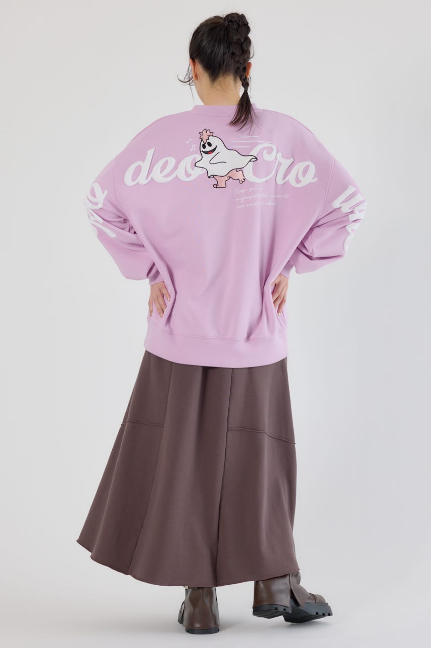 ランダム切替スウェットスカート BRN FREE